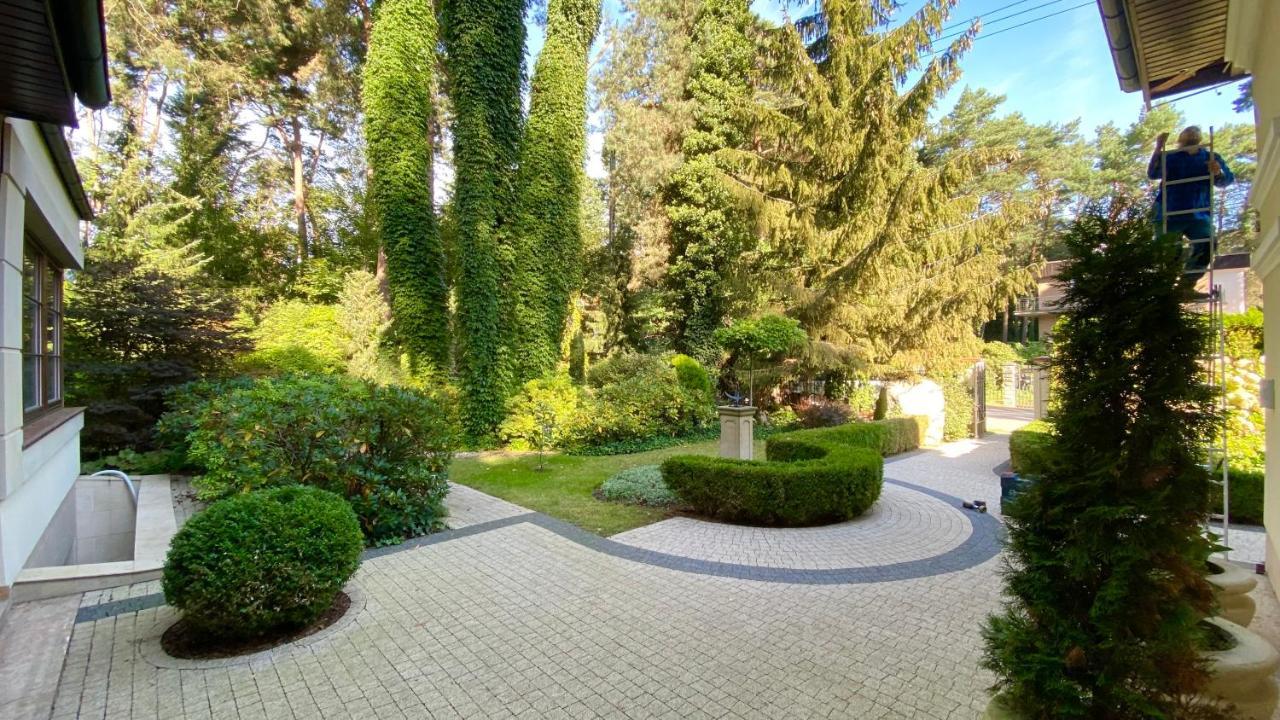 Luxury Villa Indoor Pool Warsaw Magdalenka Exterior foto