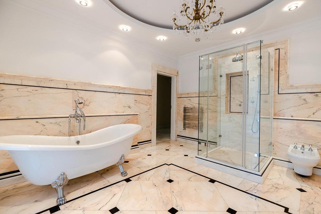 Luxury Villa Indoor Pool Warsaw Magdalenka Exterior foto