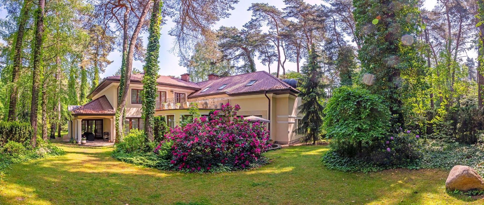 Luxury Villa Indoor Pool Warsaw Magdalenka Exterior foto
