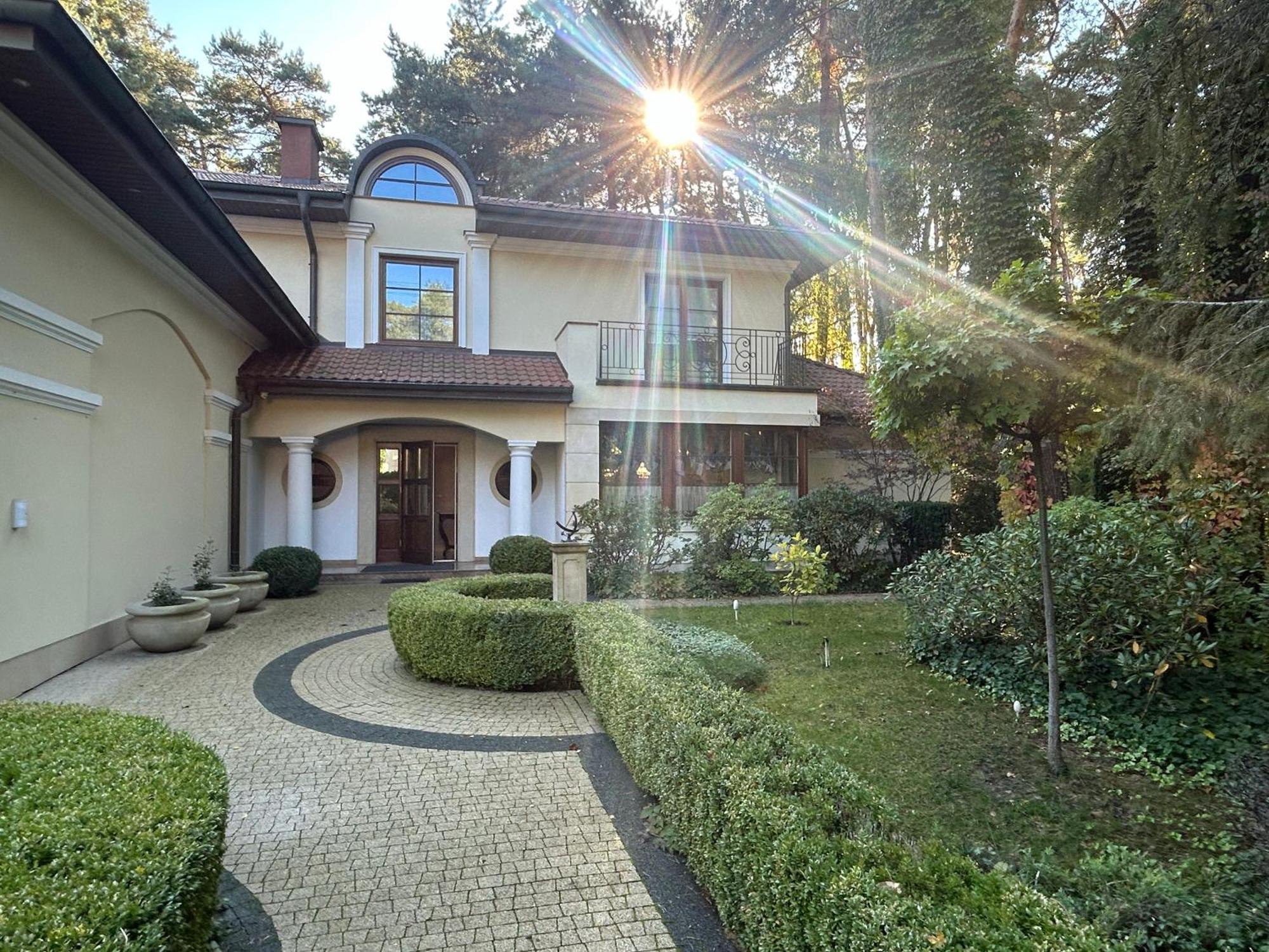 Luxury Villa Indoor Pool Warsaw Magdalenka Exterior foto